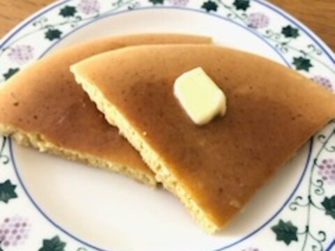 やっと出来た!ふわふわ米粉パンケーキ♡